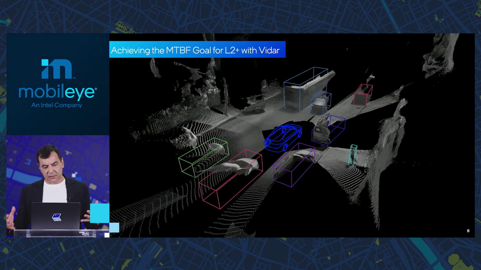 Achieving the MTBF goal for L2+ with Vidar