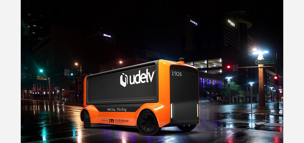 In April 2021, Udelv announced that the Mobileye Drive self-driving system will drive the company's Transporter autonomous delivery vehicles.