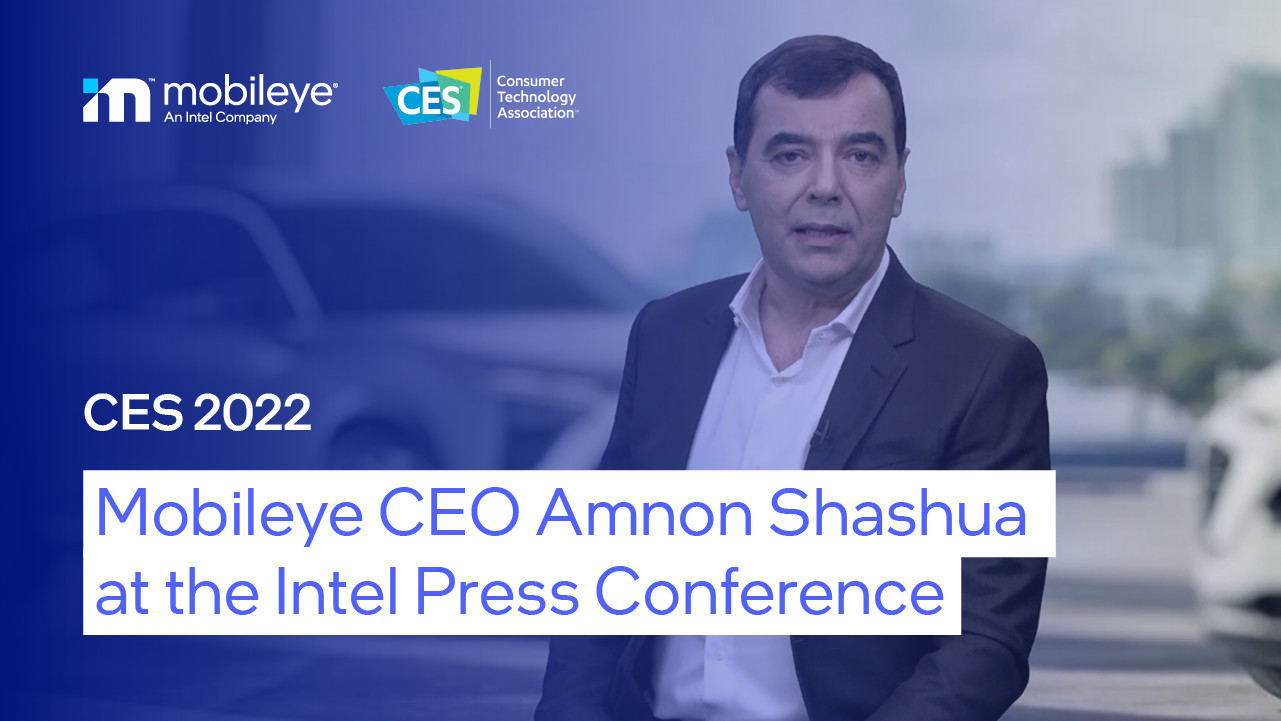 Intel and Mobileye CES Press Conference