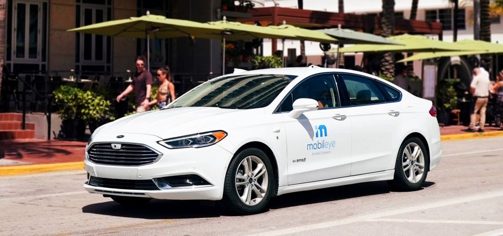 Mobileye autonomous vehicle testing in Miami, Florida
