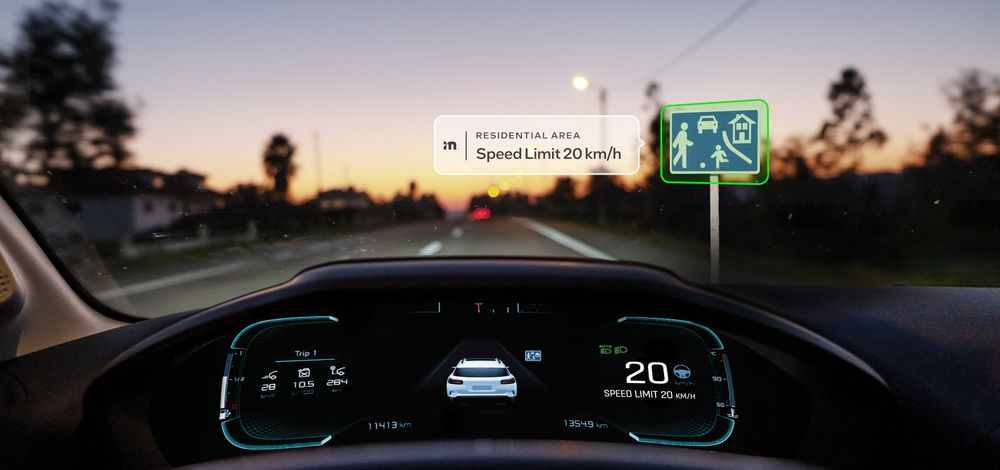 Using only cameras, Mobileye technology can detect a wide array of traffic signs to support Intelligent Speed Assist systems.