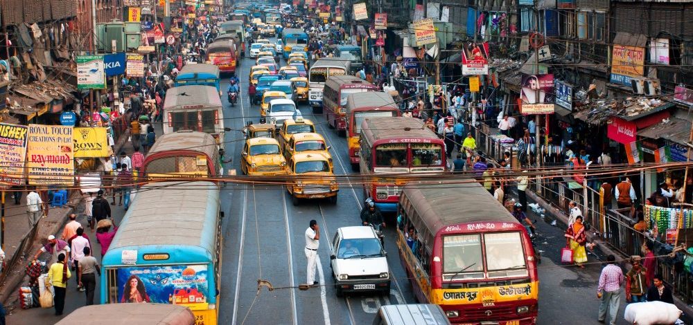 traffic in India