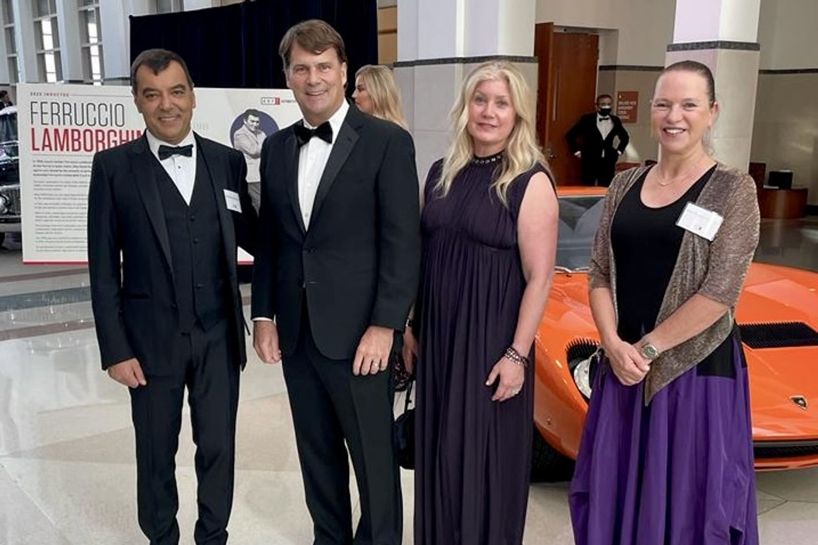 Mobileye CEO Prof. Amnon Shashua with Ford CEO Jim Farley at the 2022 Automotive Hall of Fame induction and awards ceremony.