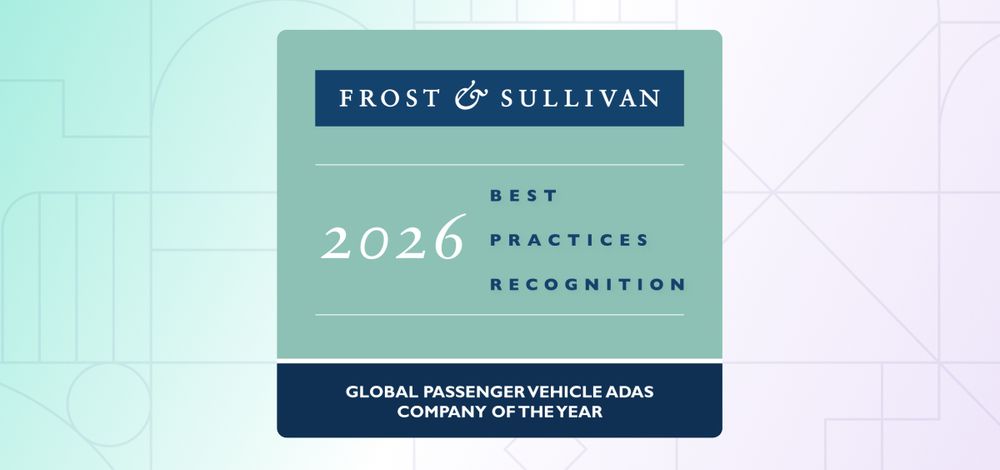 Frost & Sullivan evaluated leading global ADAS suppliers on factors including innovation, financial performance, and customer impact.
