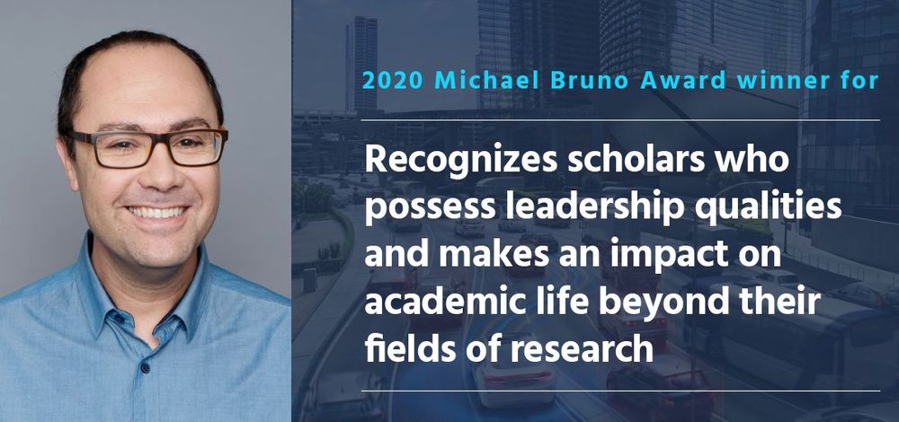 Prof. Shai Shalev-Shwartz wins the 2020 Michael Bruno Award