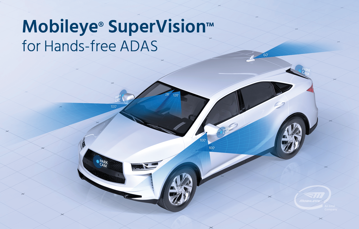 Mobileye SuperVision™ for hands-free ADAS
