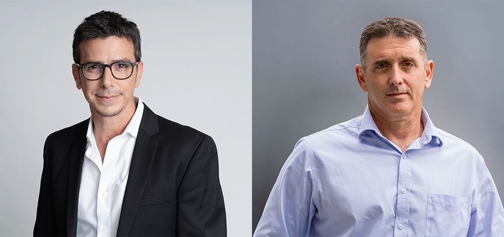 Mobileye EVP Erez Dagan and Moovit CEO Nir Erez