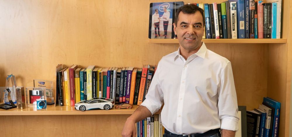 Mobileye CEO Prof. Amnon Shashua in his office