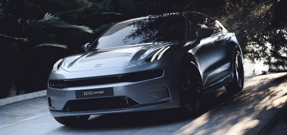 Lynk & Co Zero Concept premium electric vehicle with advanced ADAS features powered by Mobileye